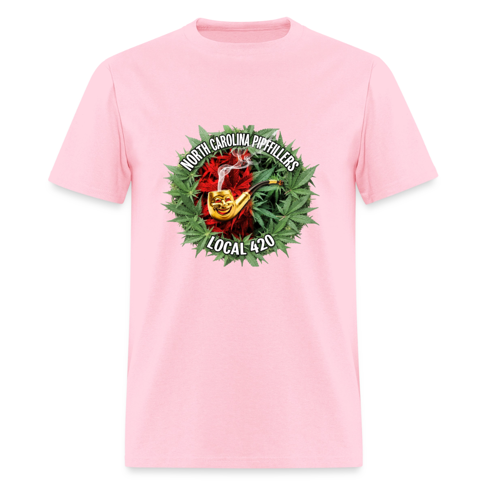 NORTH CAROLINA PIPEFILLERS LOCAL 420 Men's T-Shirt - pink