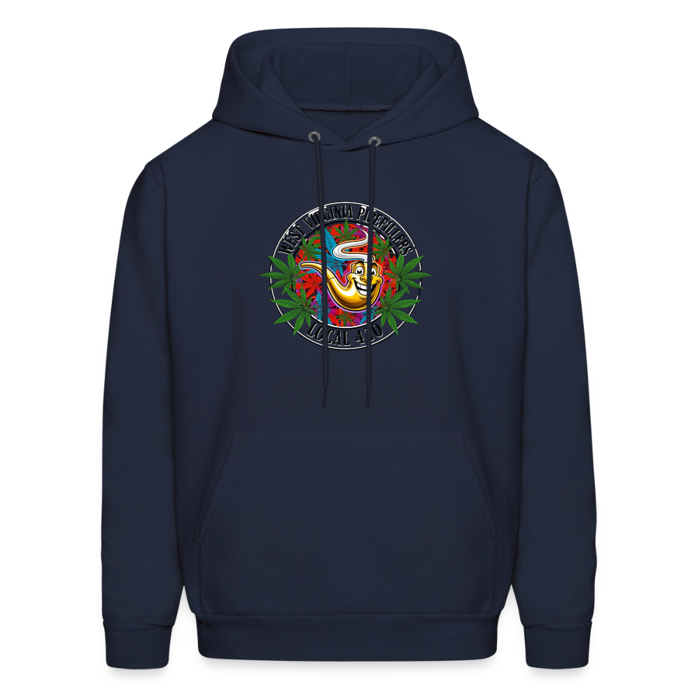 WEST VIRGINIA  PIPEFILLERS LOCAL 420 Men's Hoodie - navy