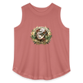 FLORIDA PIPEFILLERS LOCAL 420 Women's Curvy Relaxed Tank Top - mauve