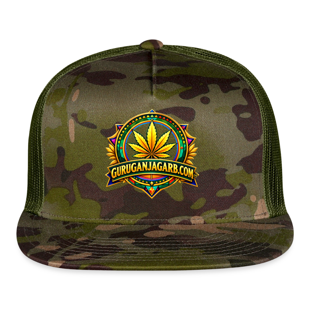 GGGGTM CAMO TRUCKER CAP - MultiCam\green