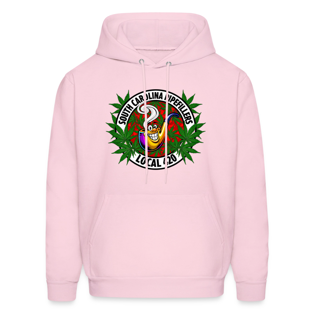 SOUTH CAROLINA PIPEFILLERS LOCAL 420 Men's Hoodie - pale pink