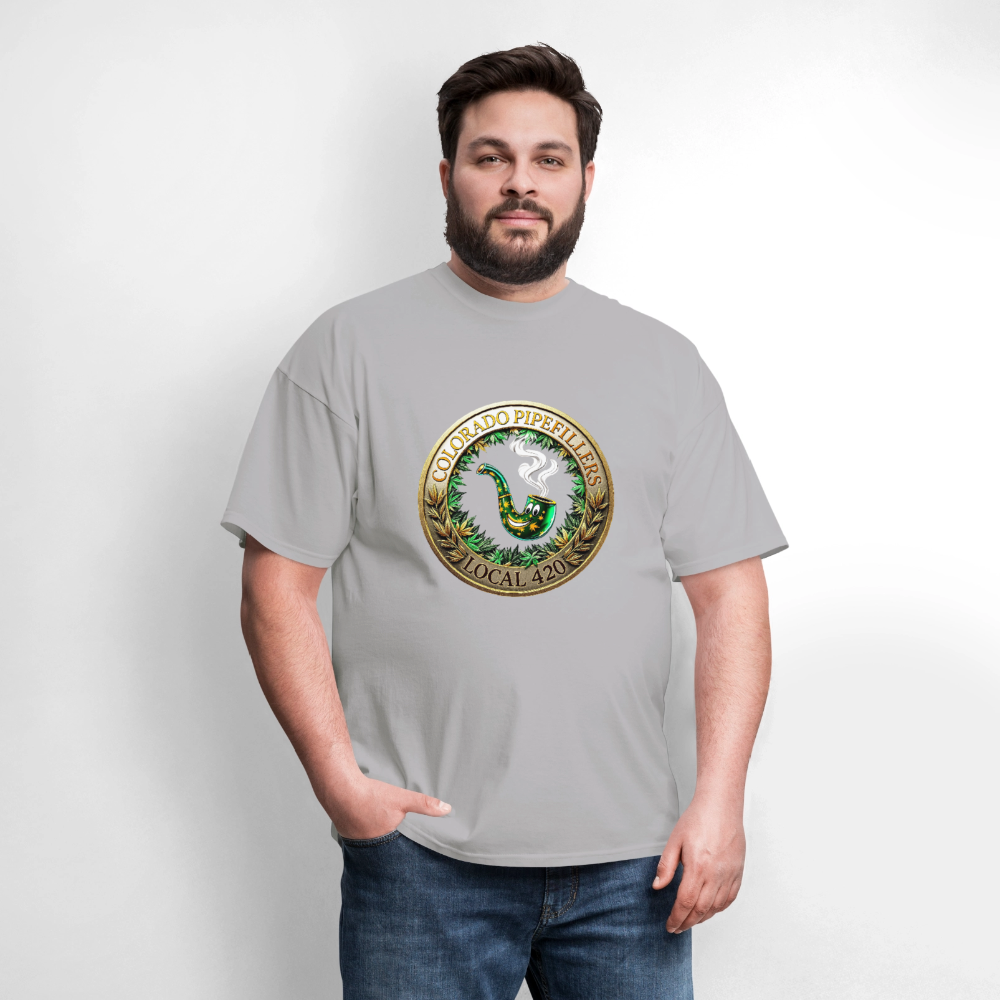 COLORADO PIPEFILLERS LOCAL 420  Men's T-Shirt - rock