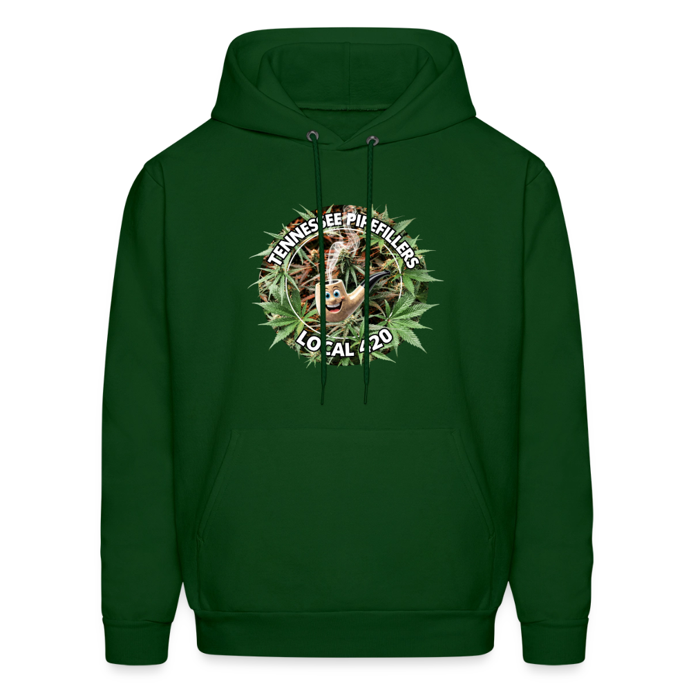 TENNESSEE PIPEFILLERS LOCAL 420 F/B DESIGN Men's  Hoodie - forest green