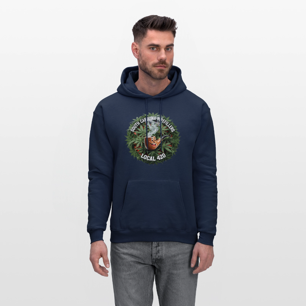 SOUTH CAROLINA PIPEFILLERS LOCAL 420 Men's Hoodie - navy