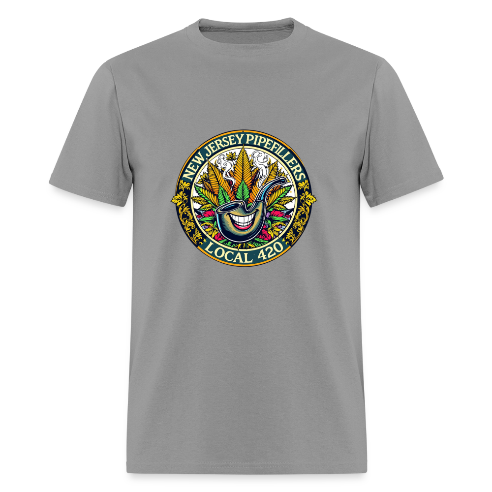 NEW JERSEY PIPEFILLERS LOCAL 420  Men's T-Shirt - rock