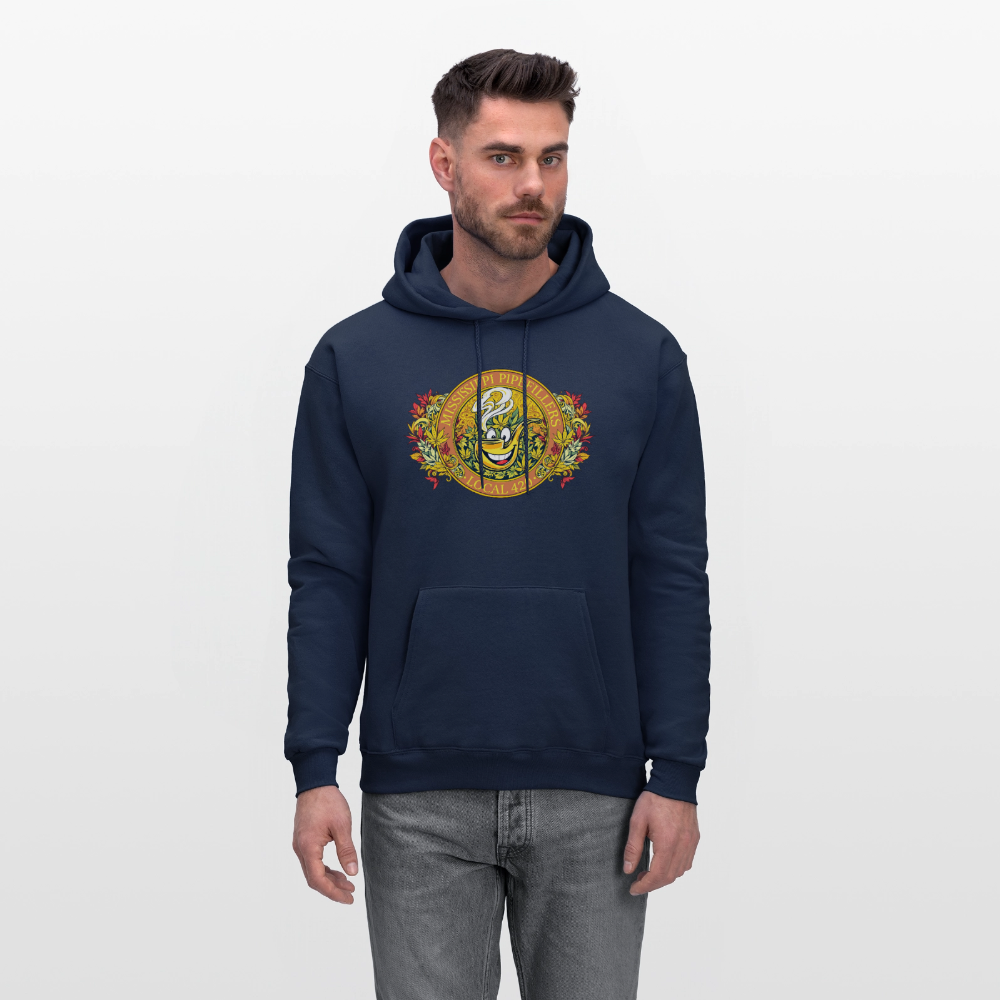 MISSISSIPPI PIPEFILLERS LOCAL 420 F/B DESIGNS Men's Hoodie - navy