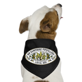 NEW HAMPSHIRE PIPEFILLERS LOCAL 420 Dog Bandana - black