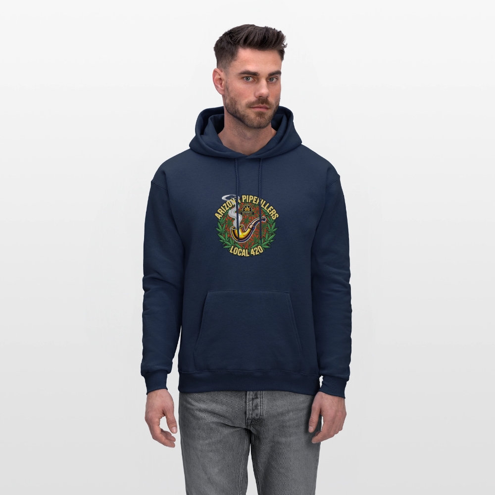ARIZONA PIPEFILLERS LOCAL 420 Men's Hoodie - navy