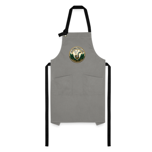 CALIFORNIA PIPEFILLERS UNION LOCAL 420 Artisan Apron - gray/black