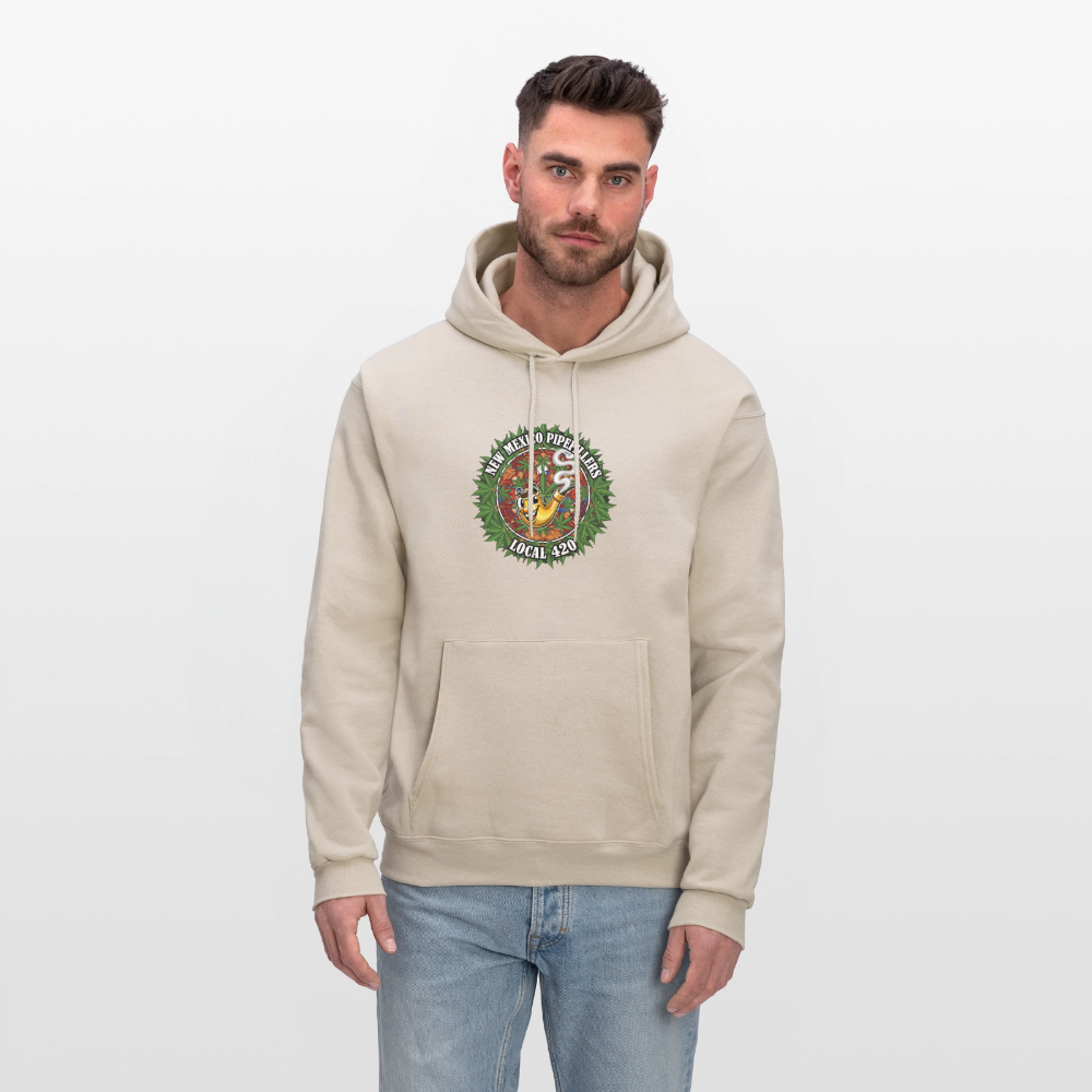 NEW MEXICO PIPEFILLERS LOCAL 420 Men's Hoodie - Sand