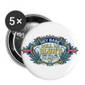 HEY BABE ROLL ME A BLUNT Union Buttons small 1'' (5-pack)Buttons small 1'' (5-pack) - white