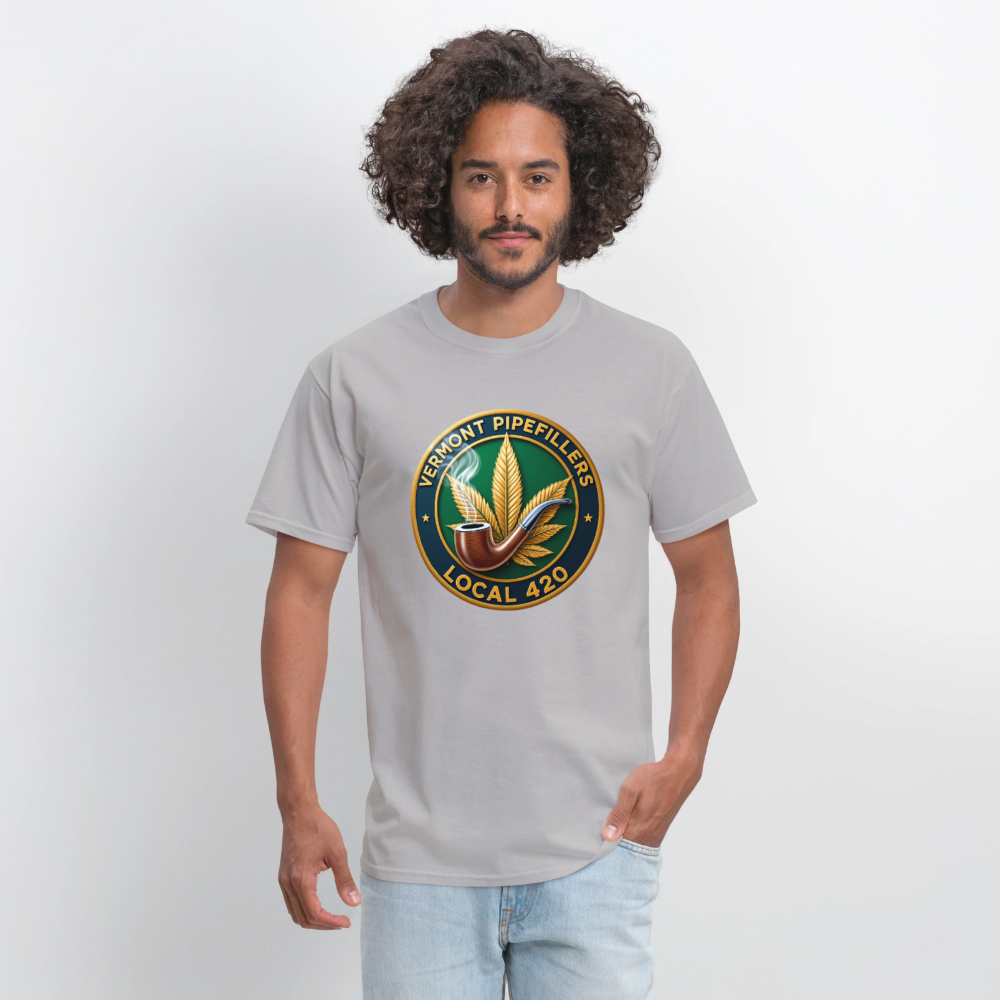 VERMONT PIPEFILLERS LOCAL 420 Men's T-Shirt - rock