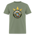 NEW HEMPshire PIPEFILLERS LOCAL 420 F/B DESIGN Men's T-Shirt - military green