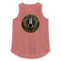 NEW YORK PIPEFILLERS LOCAL 420 Women's Relaxed Tank Top - mauve