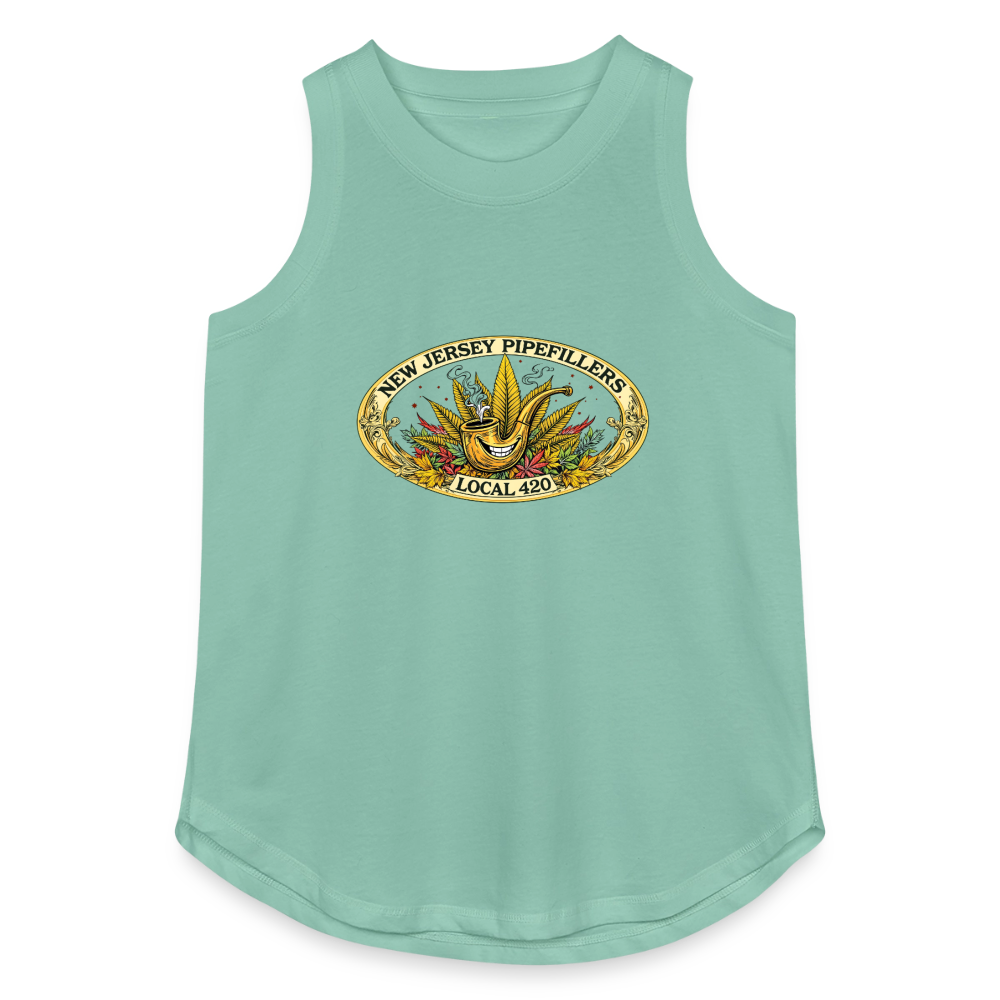 NEW JERSEY PIPEFILLERS LOCAL 420 Women's Relaxed Tank Top - saltwater