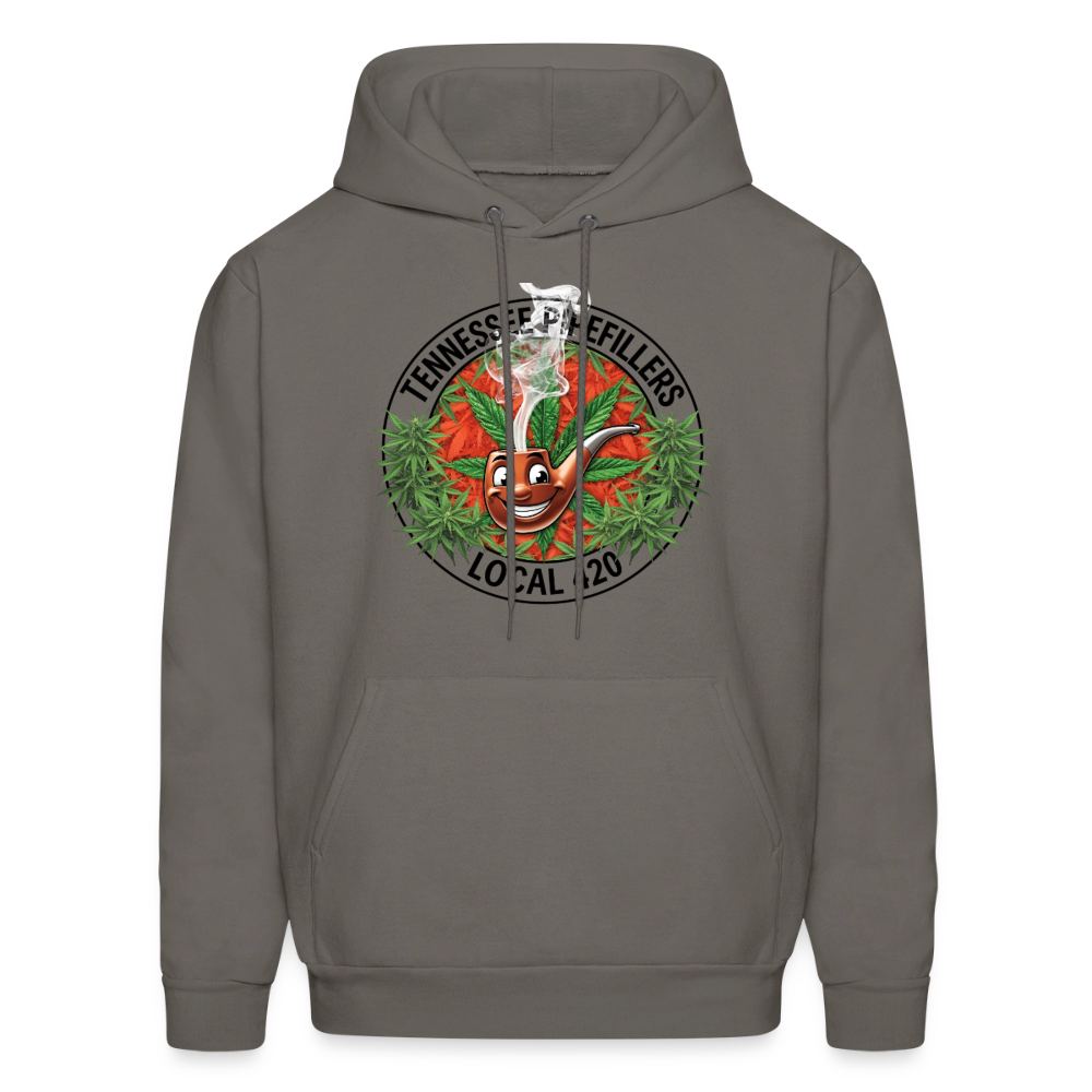 TENNESSEE PIPEFILLERS LOCAL 420 Men's Hoodie - asphalt gray