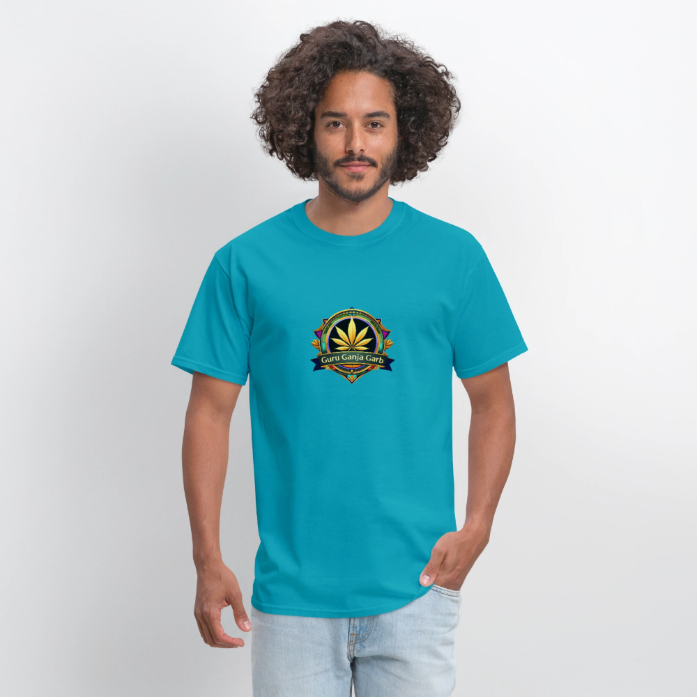 OFFICAL GURU GANJA GARB  GGG Men's T-Shirt - turquoise