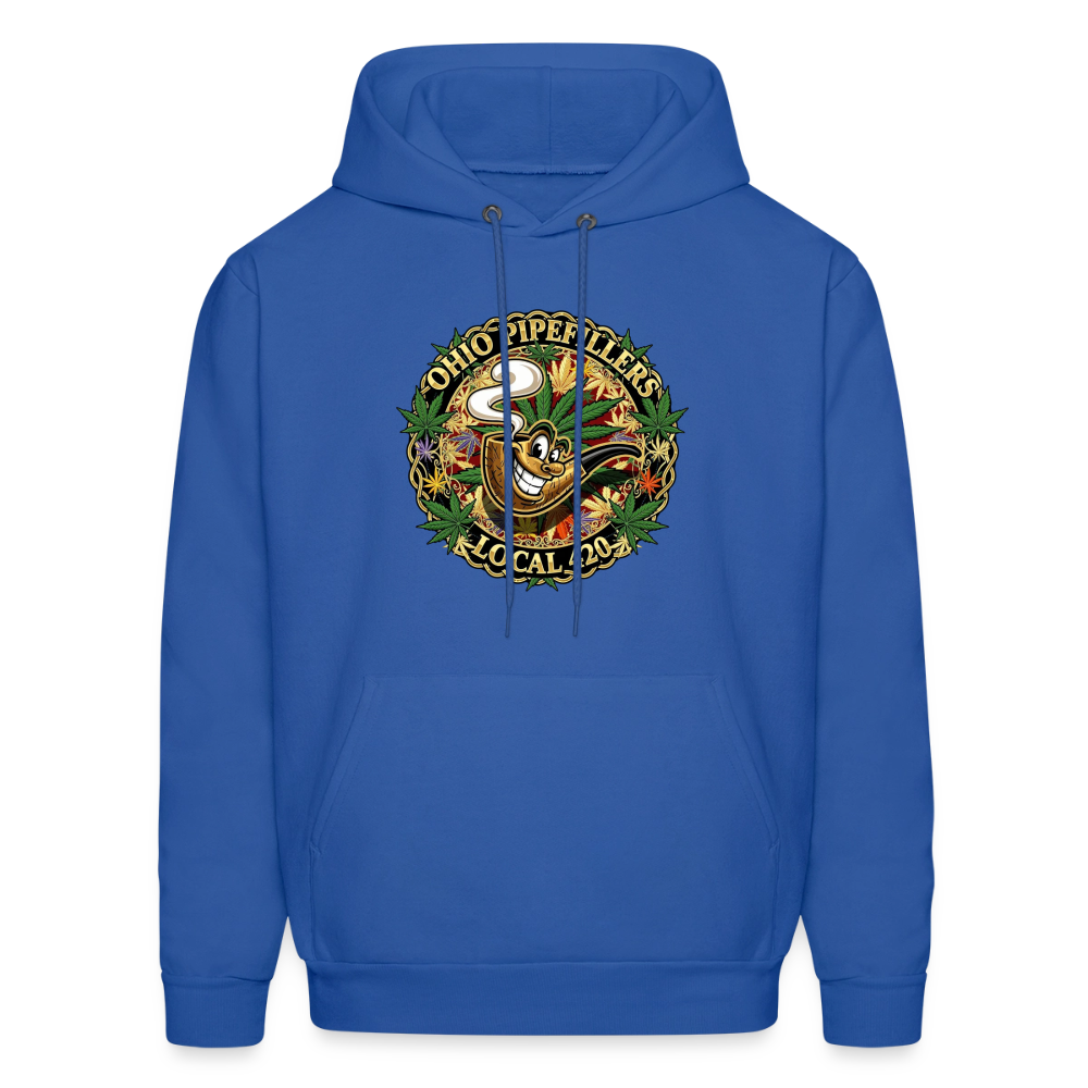 OHIO PIPEFILLERS LOCAL 420 Men's Hoodie - royal blue