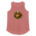 VIRGINIA PIPEFILLERS LOCAL 420 Women's Relaxed Tank Top - mauve