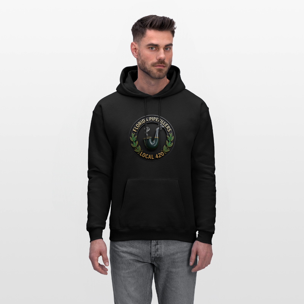FLORIDA PIPEFILLERS LOCAL 420 Men's Hoodie - black