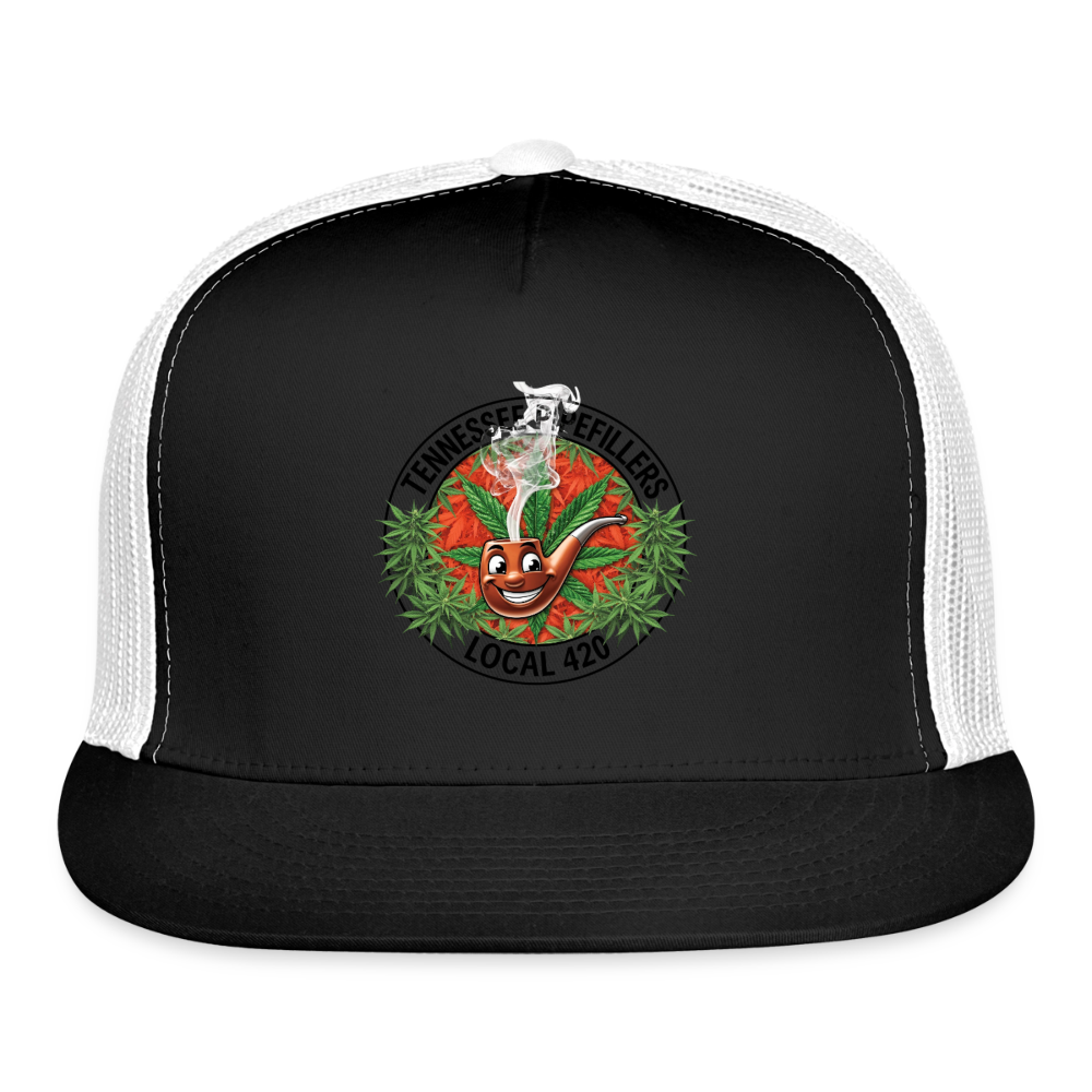 TENNESSEE PIPEFILLERS LOCAL 420 Trucker Hat - black/white