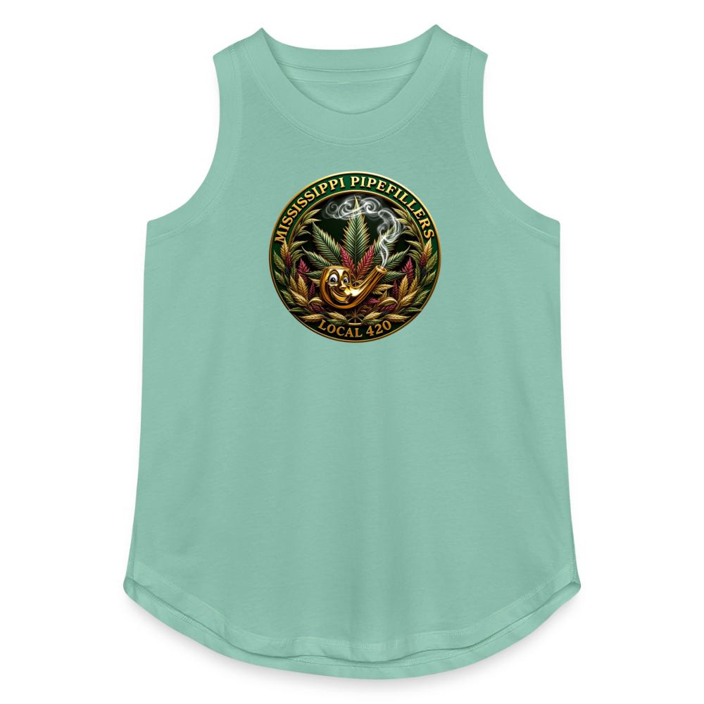 MISSISSIPPI PIPEFILLERS LOCAL 420 Women's Relaxed Tank Top - saltwater