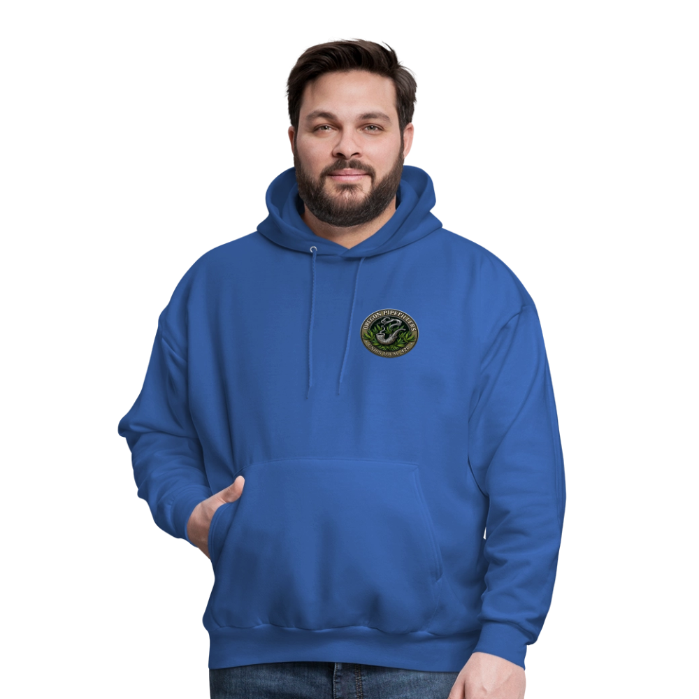 OREGON PIPEFILLERS UNION LOCAL 420 Men's Hoodie - royal blue