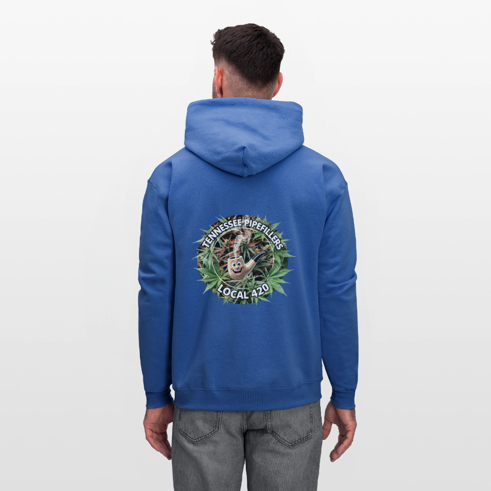 TENNESSEE PIPEFILLERS LOCAL 420 F/B DESIGN Men's  Hoodie - royal blue