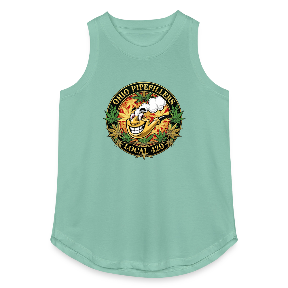 OHIO PIPEFILLERS LOCAL420 Women's Relaxed Tank Top - saltwater