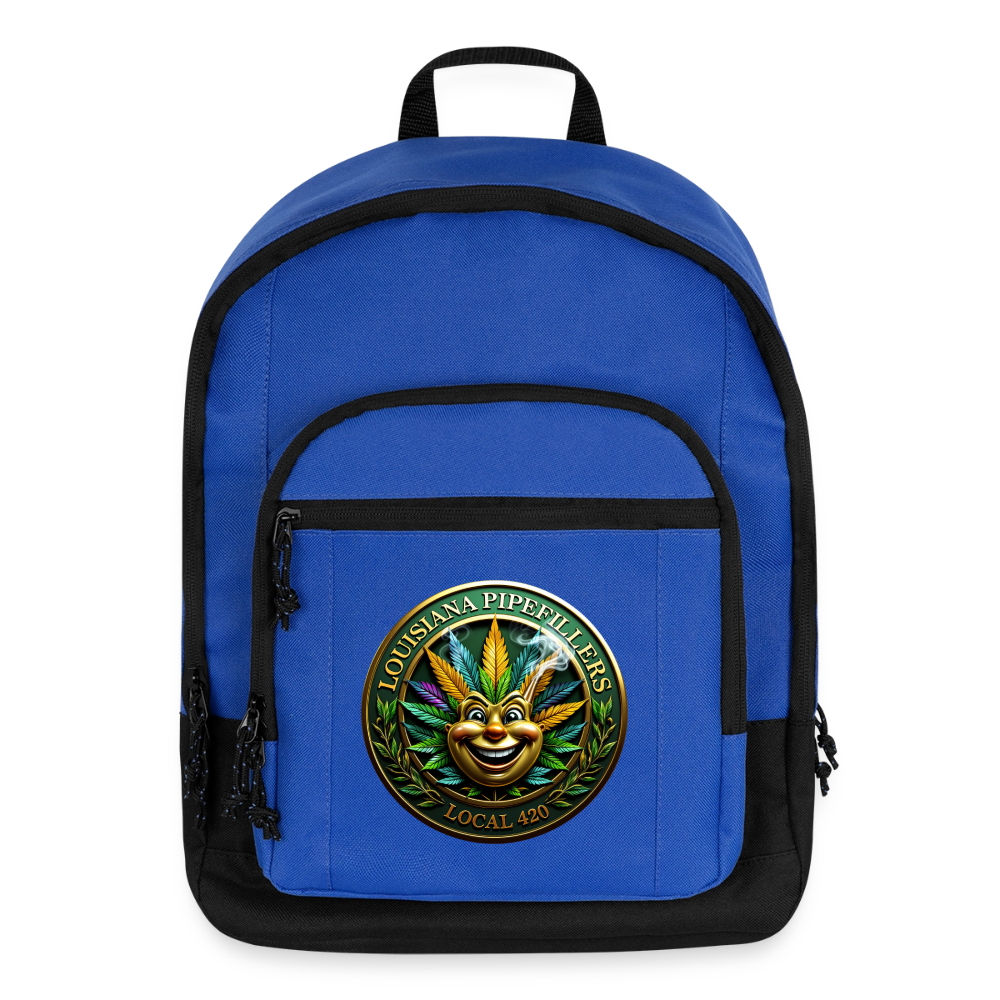 LOUISIANA PIPEFILLERS LOCAL 420 Basic Backpack - royal blue