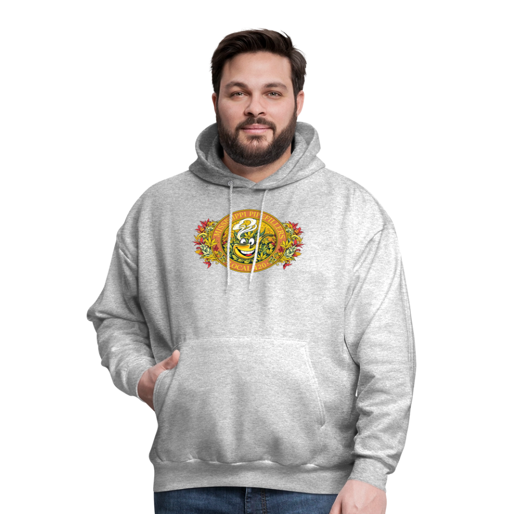 MISSISSIPPI PIPEFILLERS LOCAL 420 F/B DESIGNS Men's Hoodie - heather gray