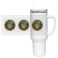 MONTANA PIPEFILLERS LOCAL 420 40oz Stainless Steel Travel Tumbler - white