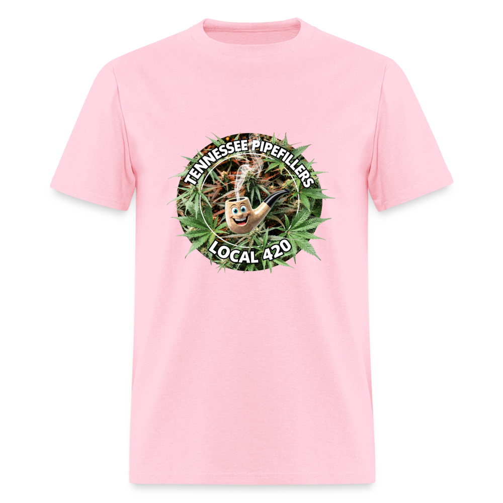 TENNESSEE PIPEFILLERS LOCAL 420 Men's T-Shirt - pink
