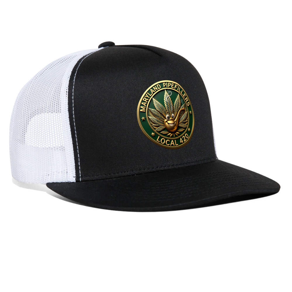 MARYLAND PIPEFILLERS LOCAL 420 Trucker Hat - black/white