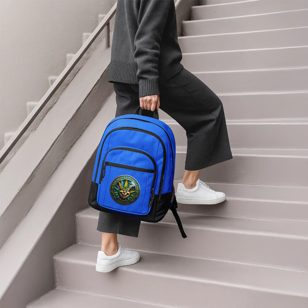 LOUISIANA PIPEFILLERS LOCAL 420 Basic Backpack - royal blue
