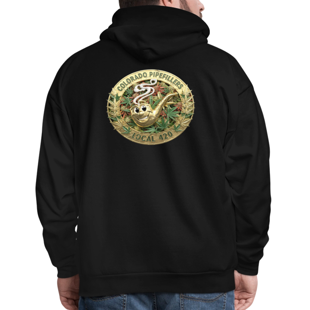 COLORADO PIPEFILLERS LOCAL 420 Men's Hoodie - black