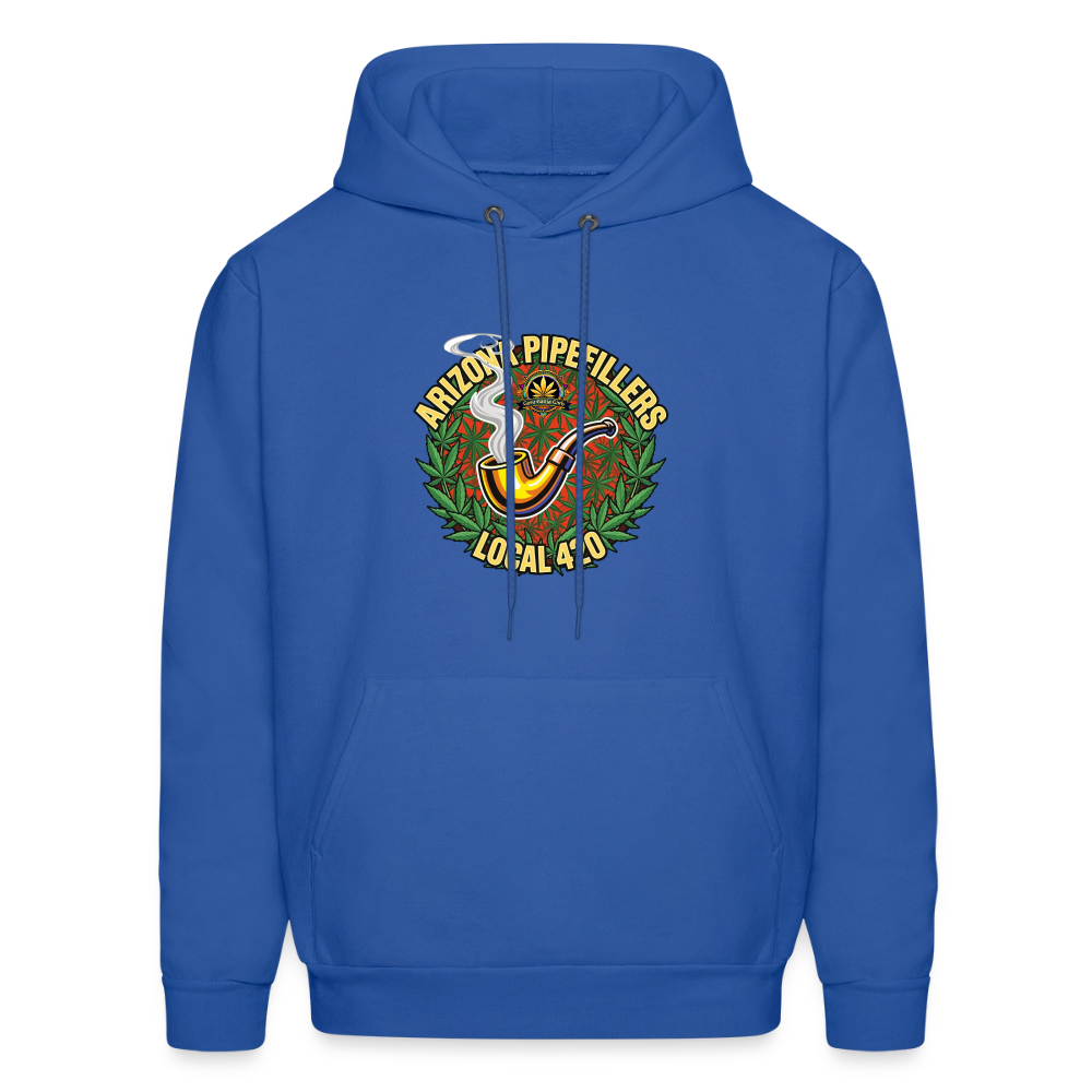 ARIZONA PIPEFILLERS LOCAL 420 Men's Hoodie - royal blue