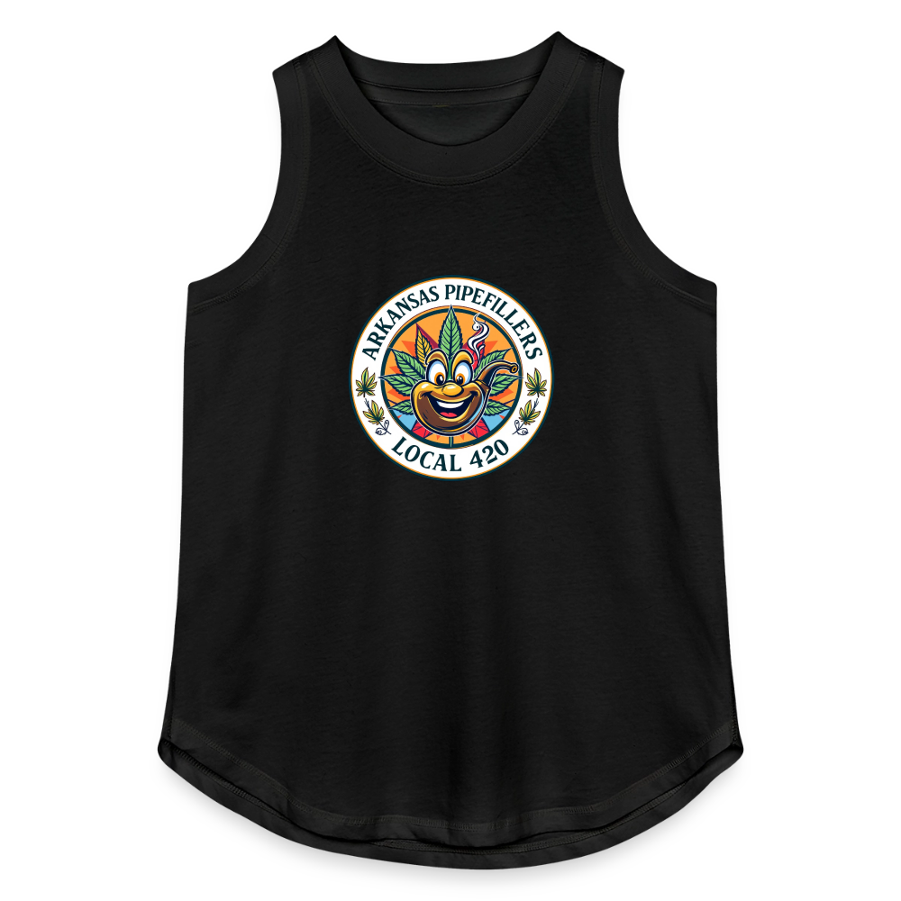 ARKANSAS PIPEFILLERS LOCAL 420 Women's Relaxed Tank Top - black