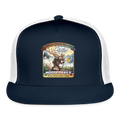 NEW ENGLAND PIPEFILLERS UNION LOCAL 420 MOOSE TRAILS "I DON'T ALWAYS" Trucker Hat - navy/white