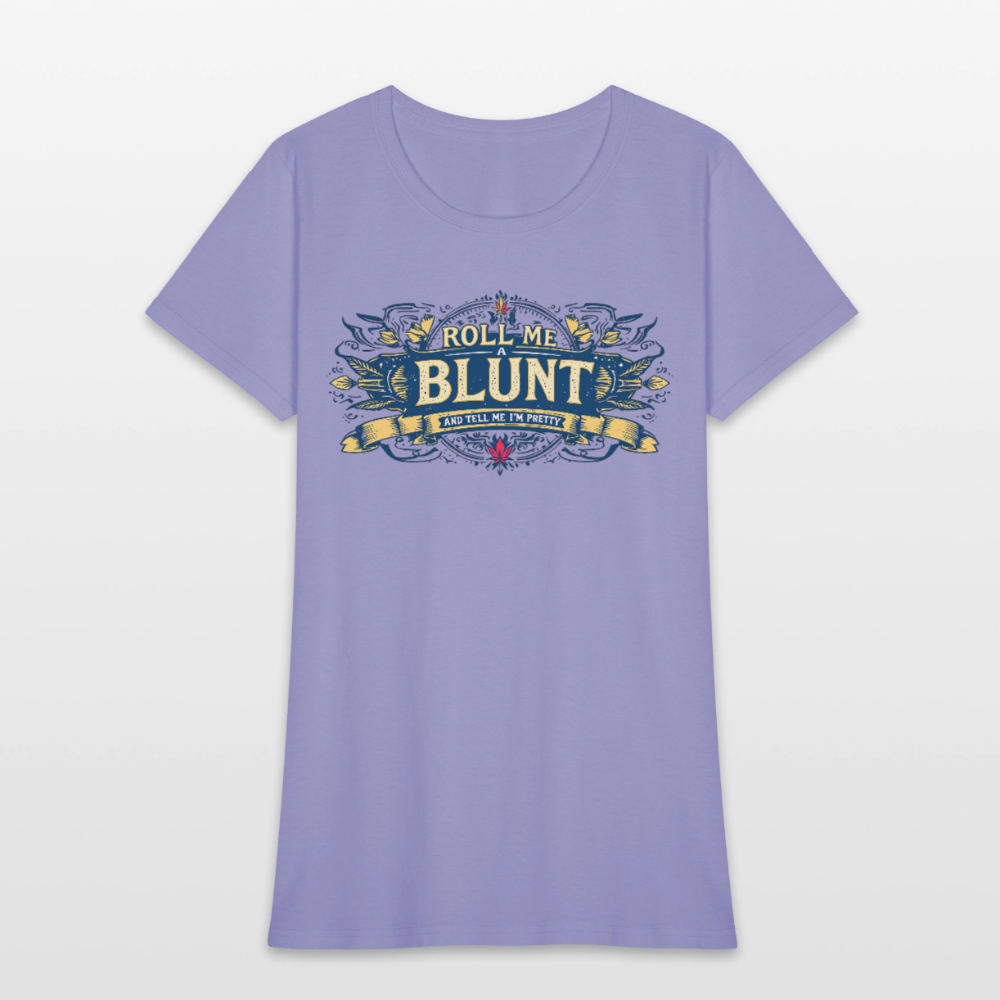 ROLL ME A BLUNT Women's T-Shirt - lavender