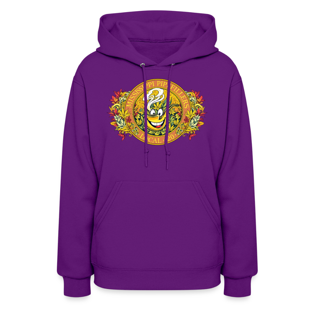 MISSISSIPPI PIPEFILLERS LOCAL 420 F/B DESIGNS Hoodie Women's Hoodie - purple