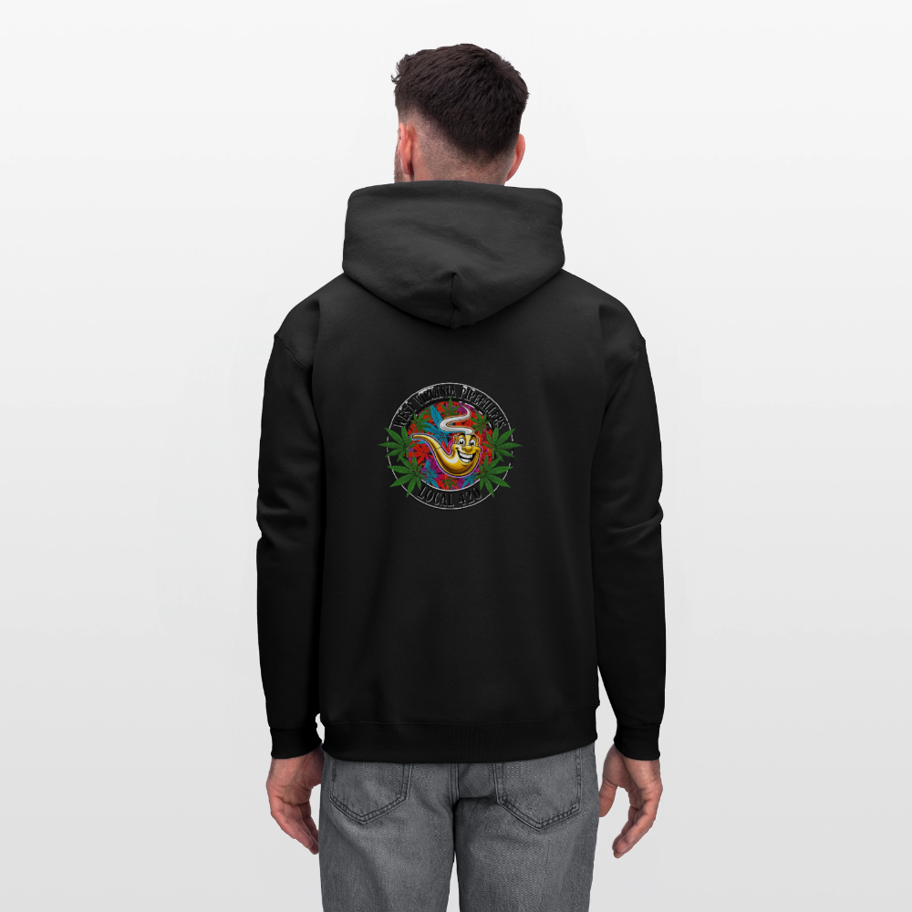 WEST VIRGINIA PIPEFILLERS LOCAL 420 F/B DESIGN  Men's  Hoodie - black