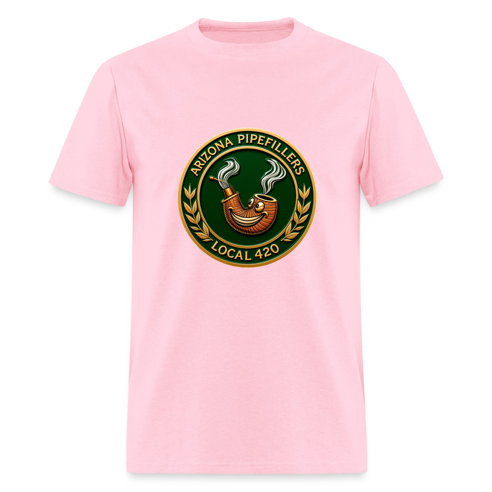 ARIZONIA PIPEFILLERS LOCAL 420 Men's T-Shirt - pink