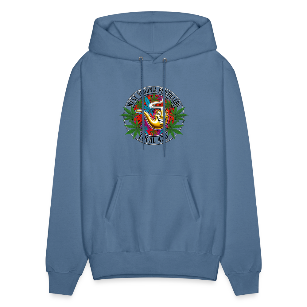 WEST VIRGINIA  PIPEFILLERS LOCAL 420 Men's Hoodie - denim blue