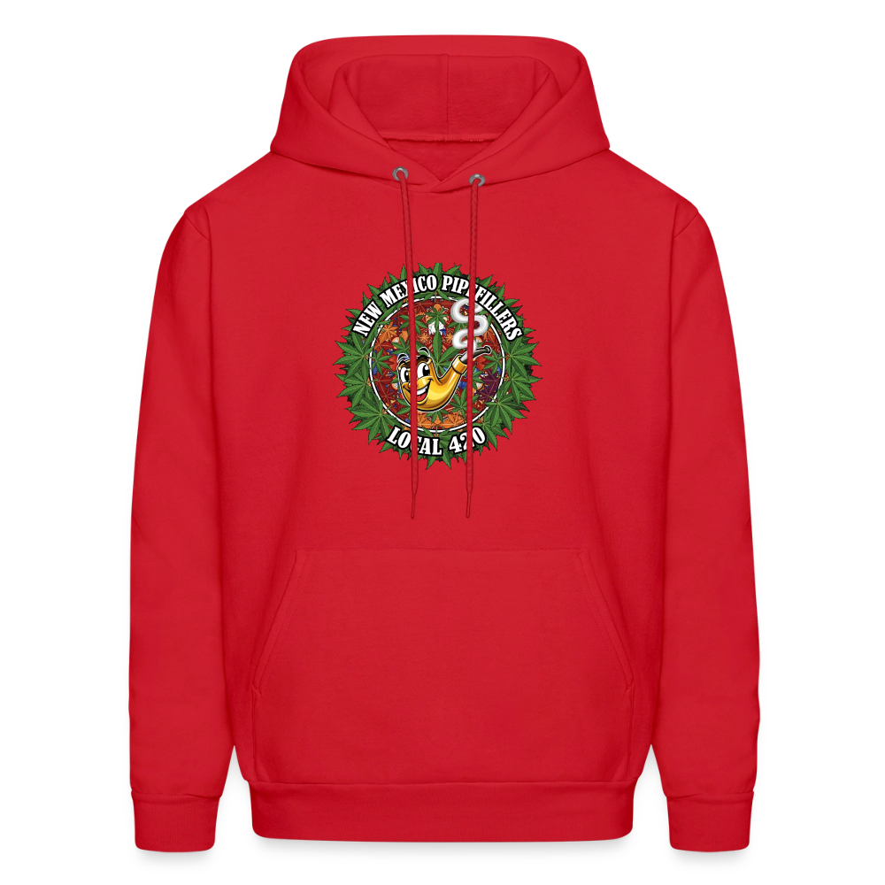 NEW MEXICO PIPEFILLERS LOCAL 420 Men's Hoodie - red