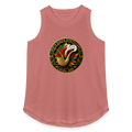 NORTH DAKOTA PIPEFILLERS LOCAL420 Women's Relaxed Tank Top - mauve