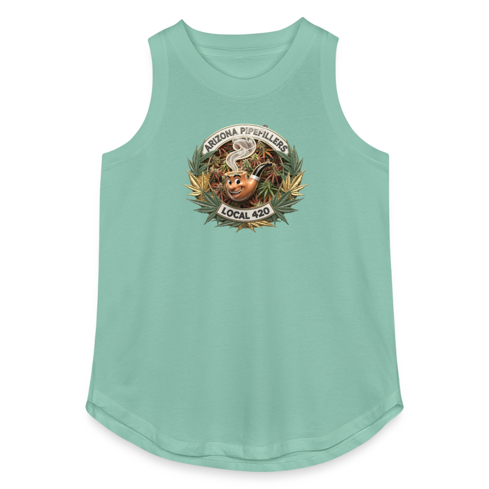 ARIZONA PIPEFILLERS LOCAL 420 Women's Relaxed Tank Top - saltwater
