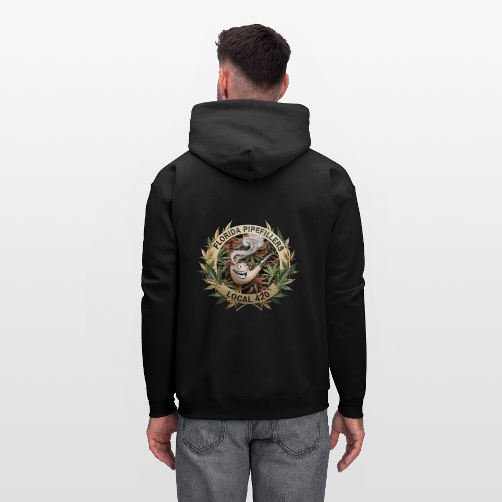 FLORIDA PIPEFILLERS LOCAL 420 F/B DESIGN Men's Hoodie - black