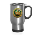 PENNSYLVANIA PIPEFILLERS LOCAL 420 14oz Stainless Steel Travel Mug - silver