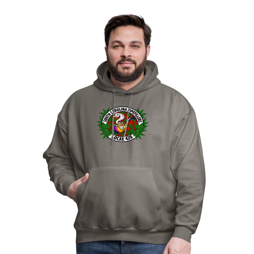 SOUTH CAROLINA PIPEFILLERS LOCAL 420 Men's Hoodie - asphalt gray